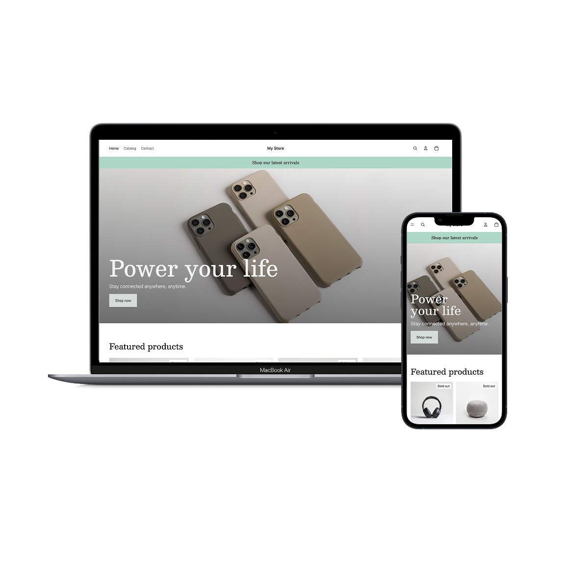 shopify shop erstellen lassen – Vorschau